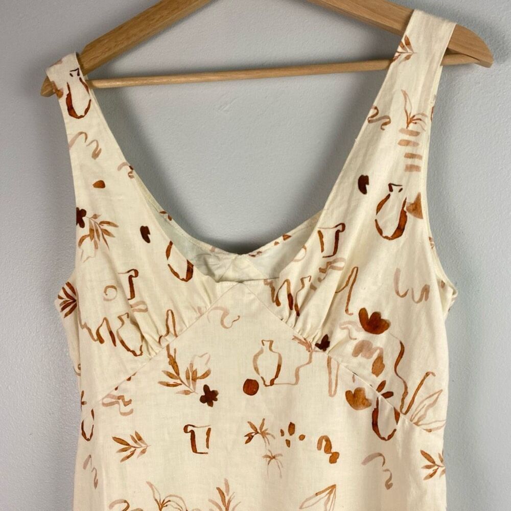 Peppermayo Audrey Linen Blend Slip Mini Summer Dress - Picture 10 of 10